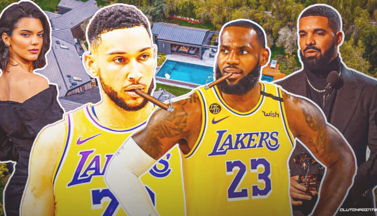 ben simmons lakers lebron james drake