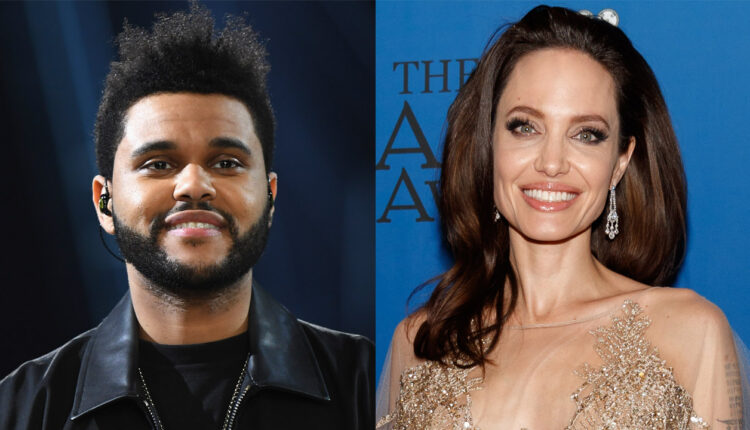 The Weeknd, Angelina Jolie was spotted together while on an outing in Los Angeles

