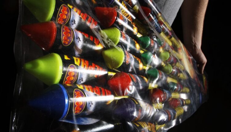 LA's first fireworks buyback over a quarter tonne of fireworks - NBC Los Angeles

