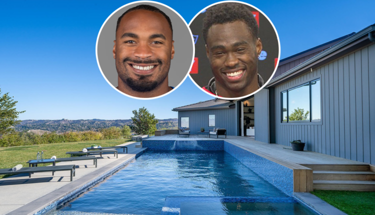 NFL star Robert Woods buys Hidden Hills Estate from Brandin Cooks

