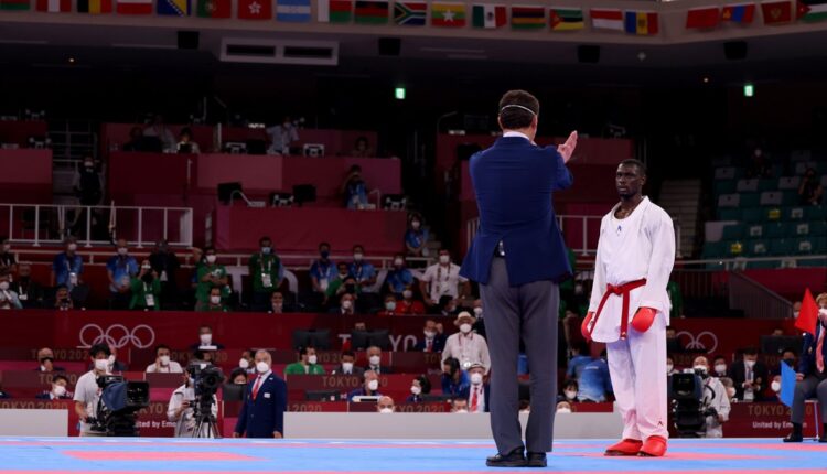 Iran's Ganjzadeh disqualified with gold as an opponent - NBC Los Angeles

