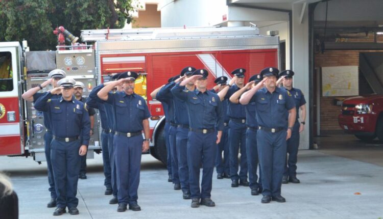 9/11 ceremony in the city center

