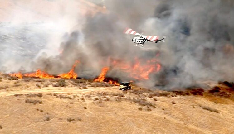 Bushfire Burns in San Bernardino - NBC Los Angeles

