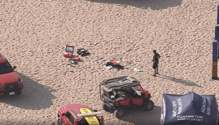 A police shot leaves an injured man in Huntington Beach - NBC Los Angeles

