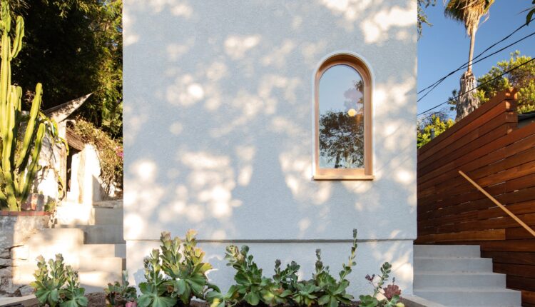 A small garden outside