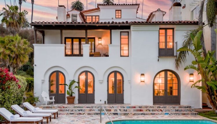 A 1920s Los Angeles mansion built for a silent movie star

