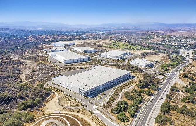 Building 10 in the center of Needham Ranch in Santa Clarita.