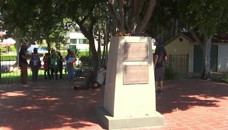 LA removes father unipero Serra's name from the park - NBC Los Angeles

