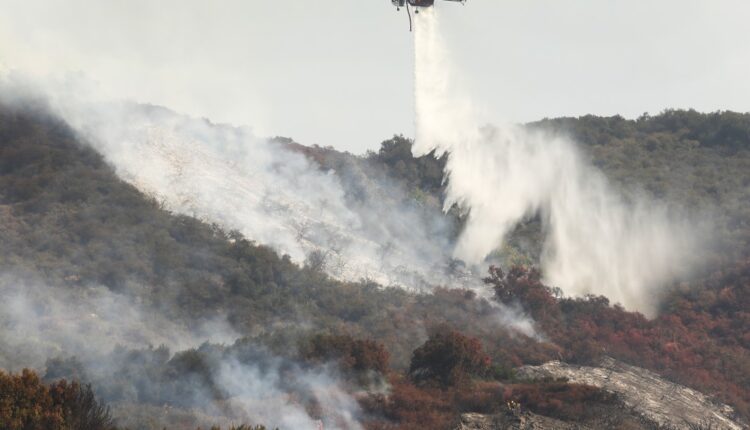 Santa Ana winches bring critical fire hazard, red flag warning

