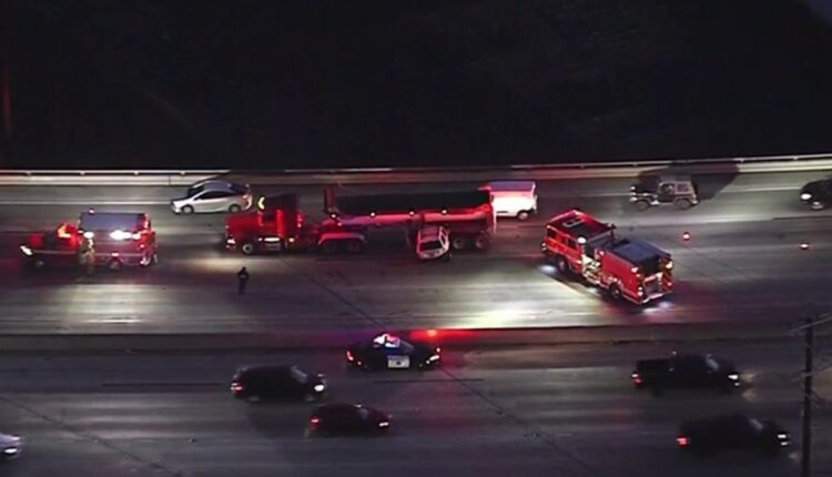 Two collisions on 5 freeway cause traffic safety - NBC Los Angeles

