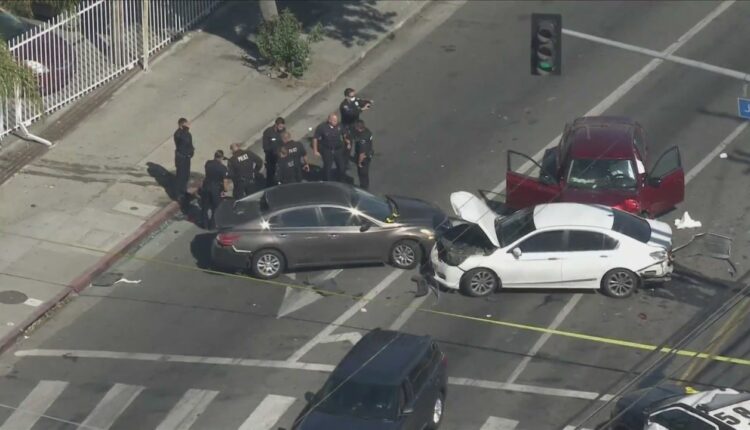 Woman killed in alleged domestic violence shootings in South Los Angeles

