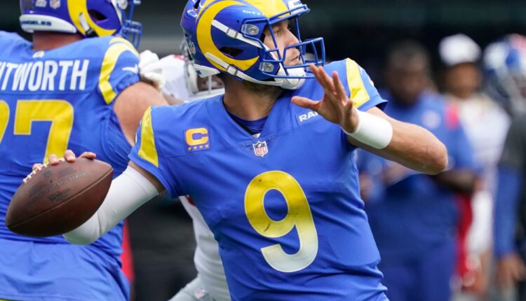 Detroit Lions versus Los Angeles Rams

