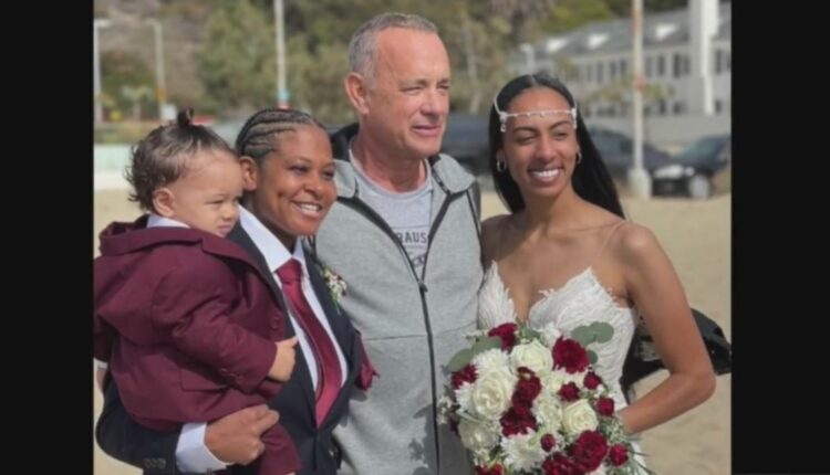 Tom Hanks Crashes Santa Monica Beach Wedding - CBS Los Angeles

