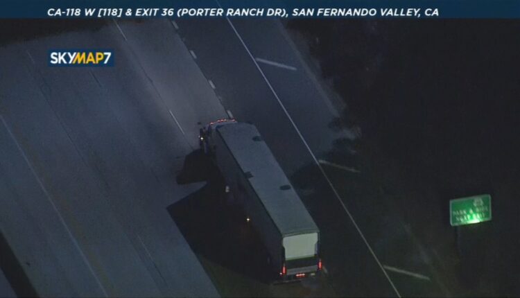 A stolen big rig driver leads CHP on a hunt from the San Fernando Valley to Ventura County

