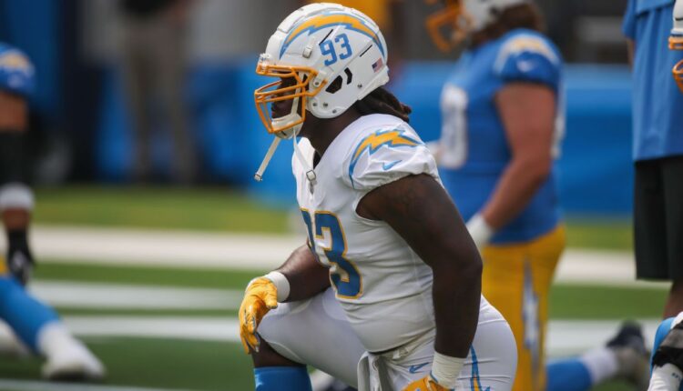 Chargers hoping for Justin Jones' return bolster a battered run defense - Los Angeles Chargers Blog

