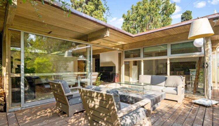A Santa Monica Midcentury by a Late Actor Turned Architect Lists for $3.15 Million