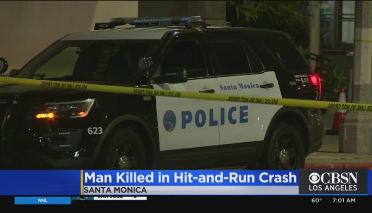 Man Killed in Santa Monica Hit-and-Run - KCAL9 and CBS2 News, Sports and Weather

