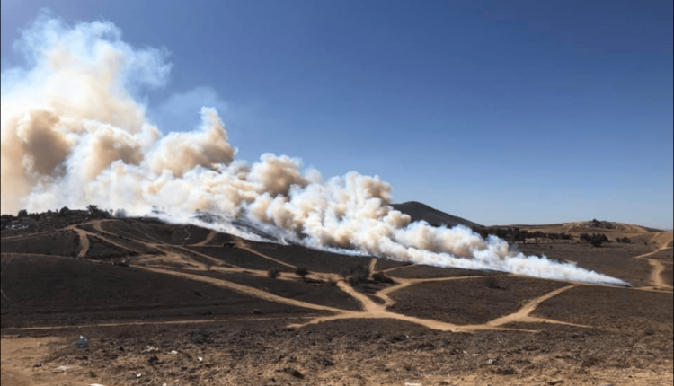 Evacuations ordered in Riverside as vegetation fire threatens neighborhood - NBC Los Angeles

