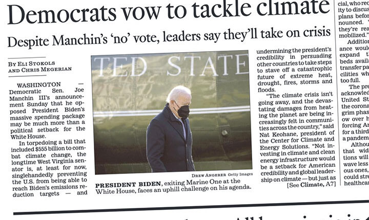 READY, FIRE, AIM: Time to fight the climate


