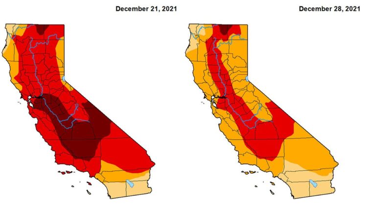Storms improve the drought in California - NBC Los Angeles

