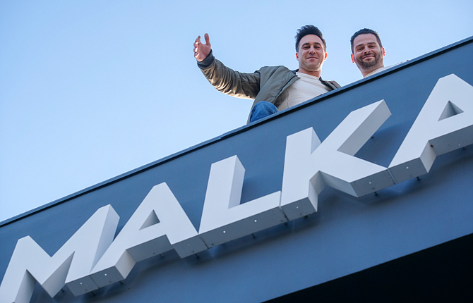 Malka Media co-founders Jeff Frommer and Louis Krubich.