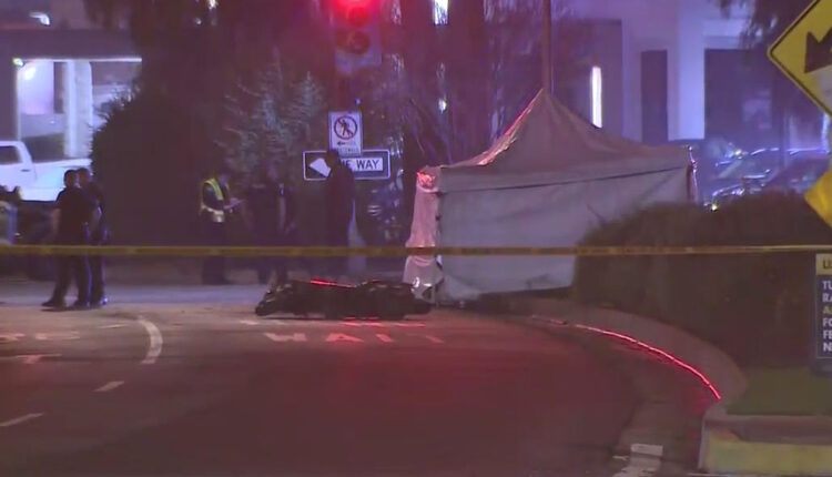 Motorcyclist Dies In High speed Crash In Pacoima CBS Los Angeles 