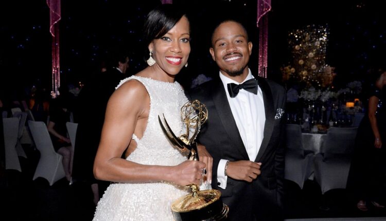 In this Sept. 20, 2015, file photo, Regina King, left, and Ian Alexander, Jr. attend the Governors Ball for the 67th Primetime Emmy Awards at the Los Angeles Convention Center in Los Angeles. (Photo by Phil McCarten/Invision for the Television Academy/AP Images)
