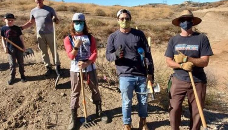 Local Trail Users Volunteer Group Assisting New Crest to Coast Trail