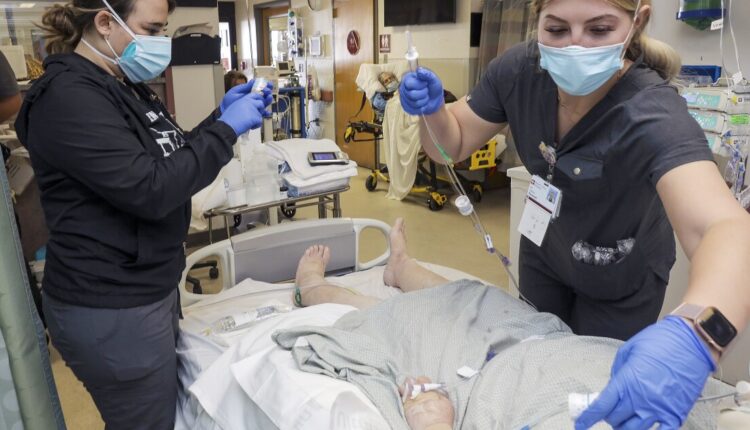 In rural California, the unvaccinated and ill overwhelmed hospital staff
