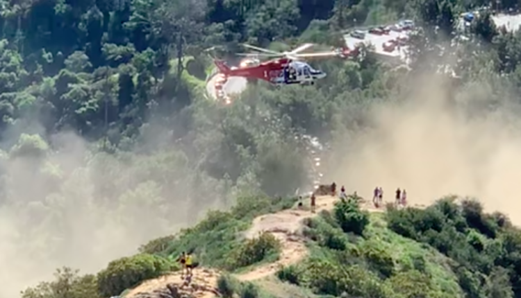 Female Hiker Rescued By Helicopter At Mount Hollywood – CBS Los Angeles
