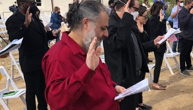 Dozens of people become America's newest citizens in Santa Monica Mountains ceremony
