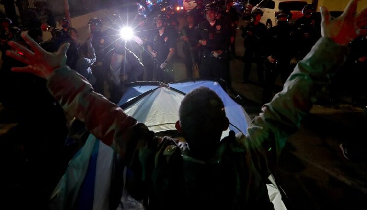 Few from Echo Park Lake encampment in permanent housing, report finds
