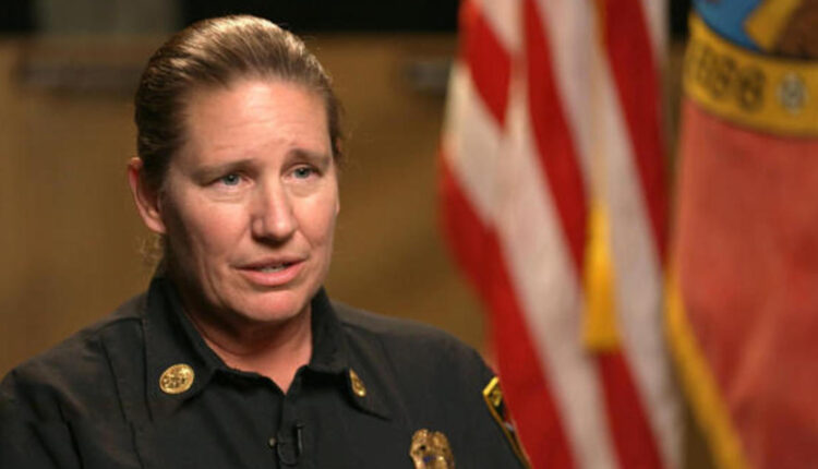 Kristin Crowley sworn in as Los Angeles Fire Department's first female fire chief
