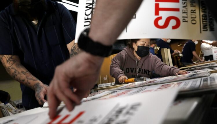 SoCal grocery workers authorize strike over pay and safety
