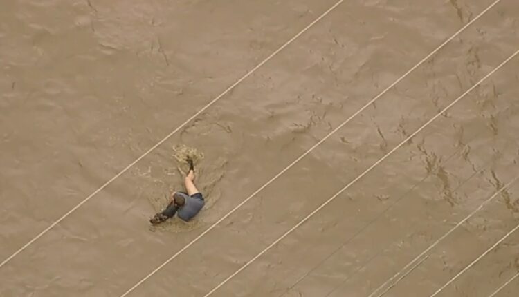 LOS ANGELES RIVER RESCUE: 2 people, dog rescued from river as storm douses California
