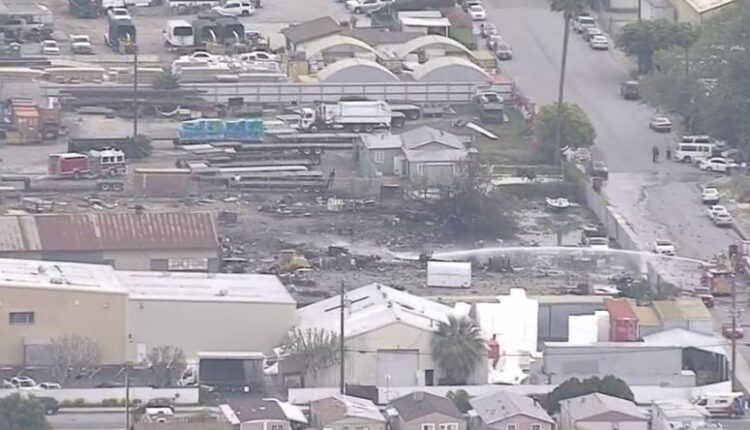 Explosions Shake Montclair Neighborhood – NBC Los Angeles
