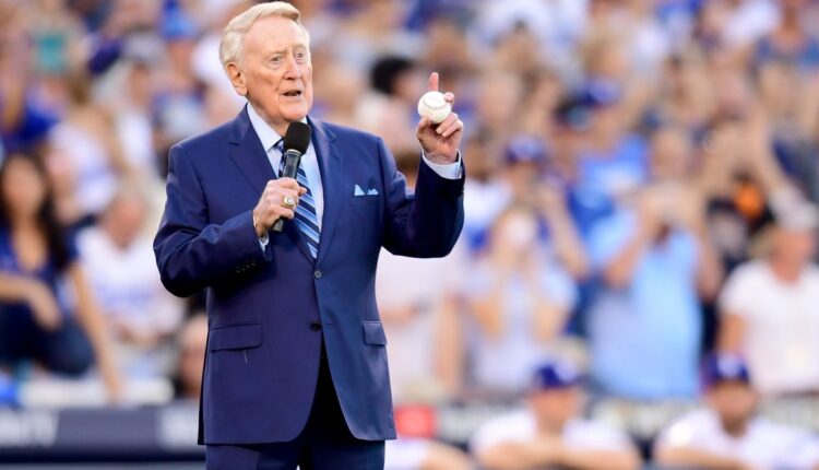 Vin Scully wins Baseball Digest lifetime achievement award – NBC Los Angeles
