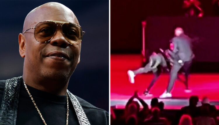 Video Shows Dave Chappelle Attacker Tackling Him Onstage – NBC Los Angeles
