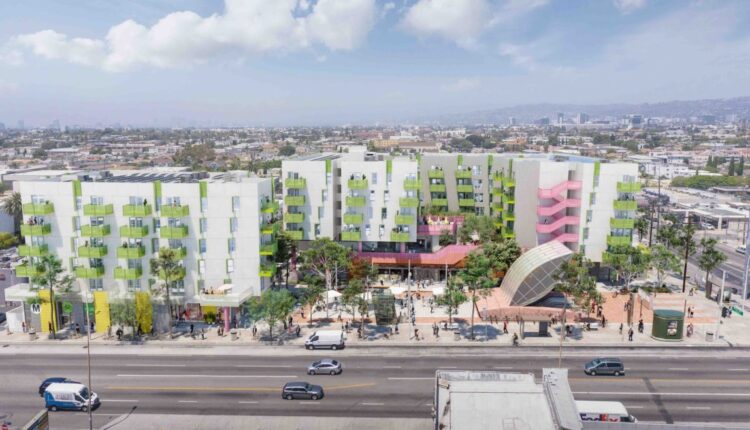 Groundbreaking held for new affordable housing project at Vermont/Santa Monica Station on B Line
