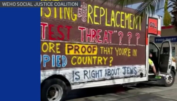 Truck Covered in Antisemitic Messages Being Investigated as Hate Incident – ​​NBC Los Angeles
