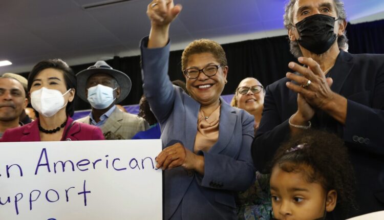 With LA vote counted, Karen Bass is solid frontrunner
