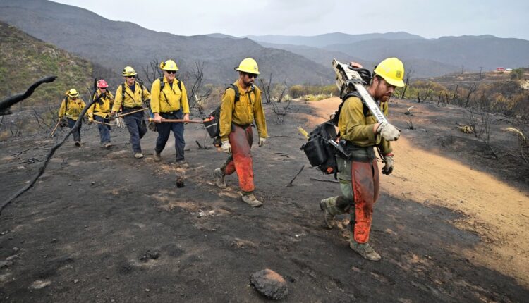 Firefighters Near Full Containment of Fairview Fire – NBC Los Angeles
