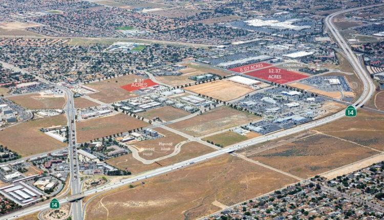 Three Undeveloped Parcels in Palmdale Fetch $7.3 million
