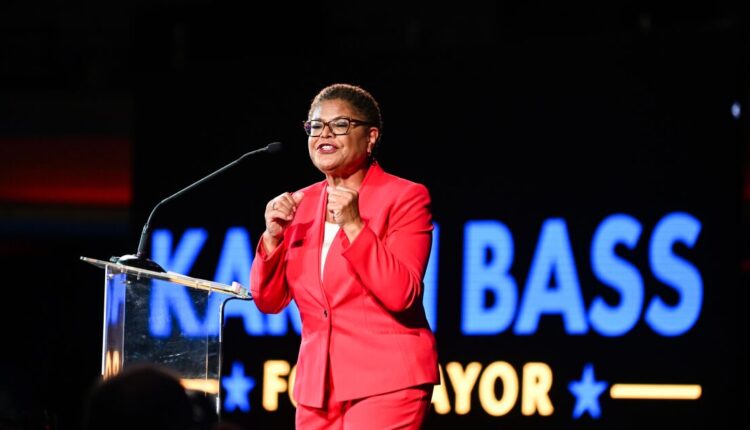 Karen Bass elected Los Angeles mayor, beating Rick Caruso

