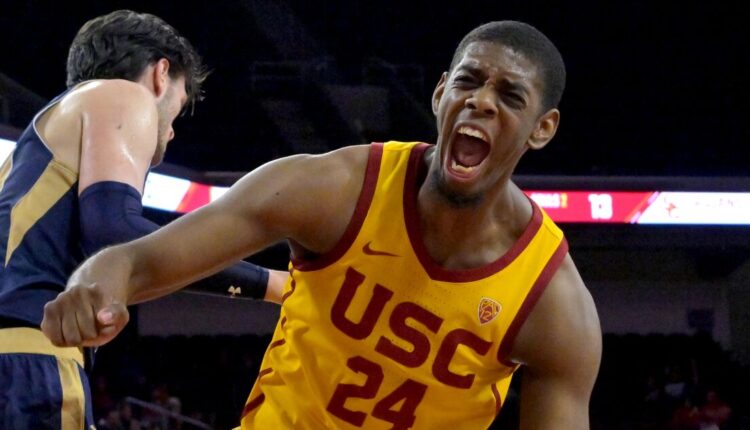 Productive trio lead USC to basketball win over Mount St. Mary's
