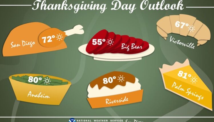 Santa Ana winds to bring warm, gusty weather to Orange County on Thanksgiving
