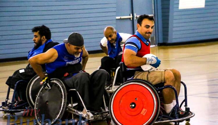 Wheelchair Rugby a Hit in Burbank
