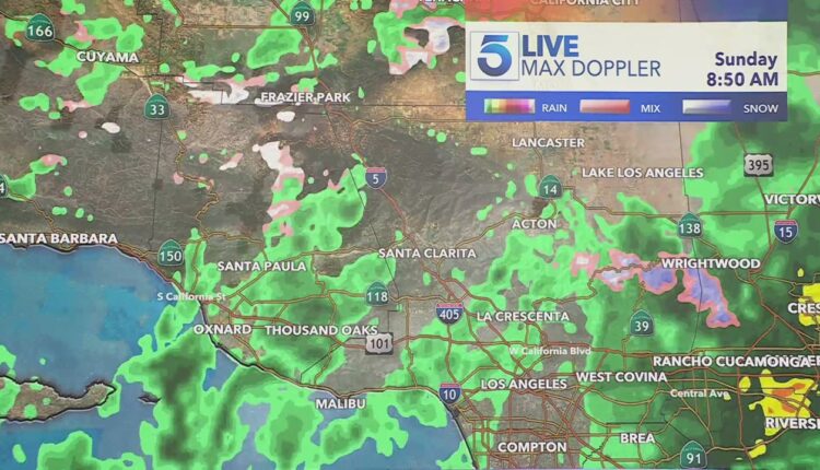 Storm continues to bring rain, wind to Los Angeles and beyond
