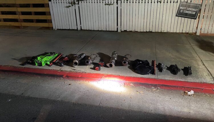 Four Arrested for Catalytic Converter Theft Near Virginia Avenue Park
