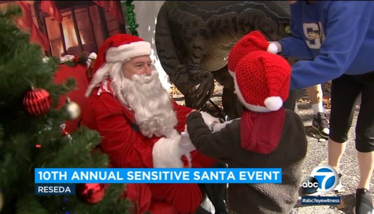 Sensitive Santa event held in Reseda to offer holiday experience to special-needs children
